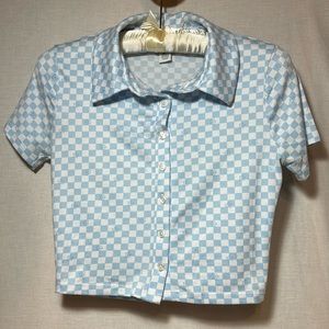 Blue Checked Shirt